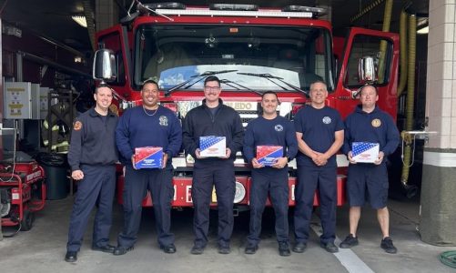 Toledo Fire & Rescue thanks Treu House of Munch for donation to local fire stations